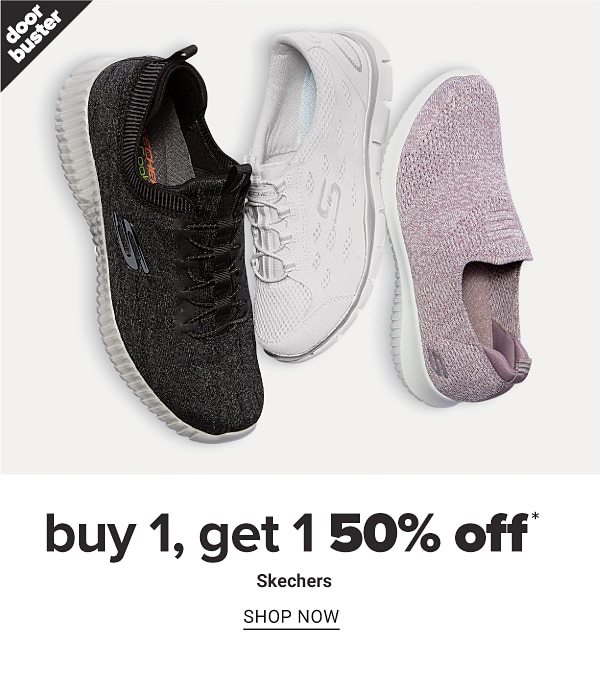 Buy 1 Get 1 50% Off Skechers - Shop Now