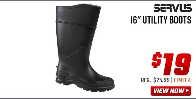 Servus 16'' Utility Boots