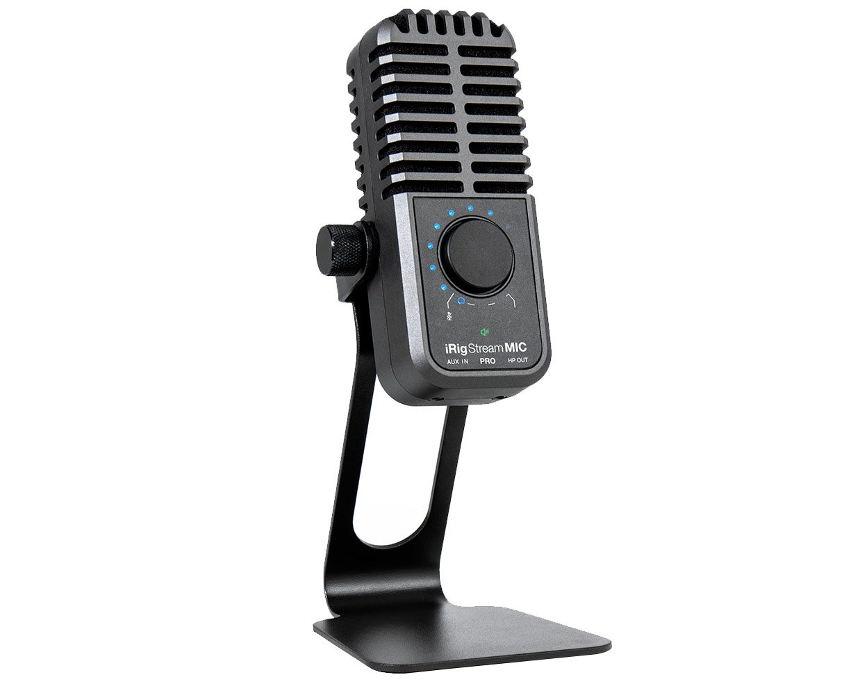 IK Multimedia iRig Stream Mic Pro Professional Streaming Microphone / Interface