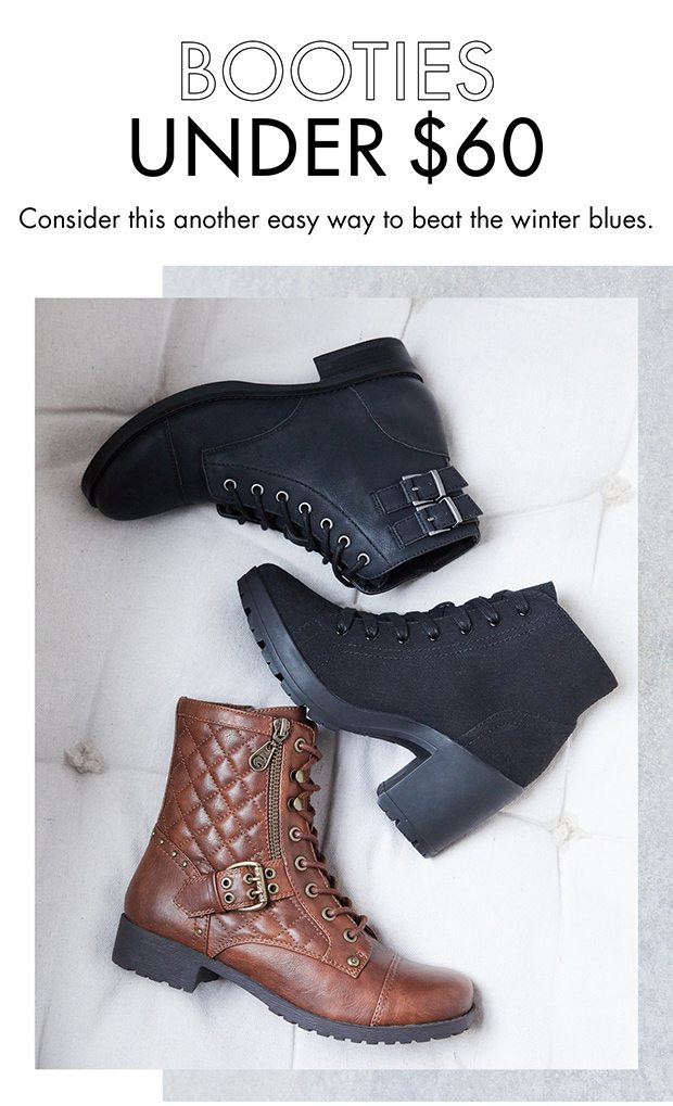 Booties under $60