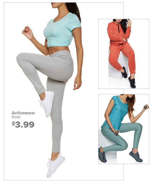 Shop Activewear from $3.99