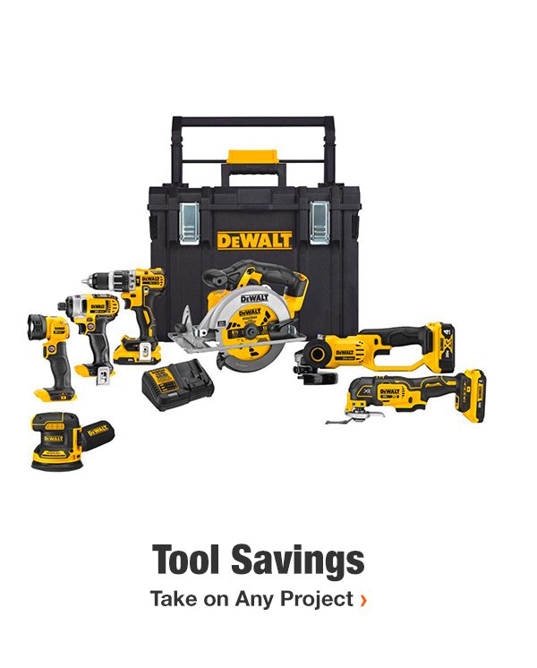 Tool Savings Take on Any Project