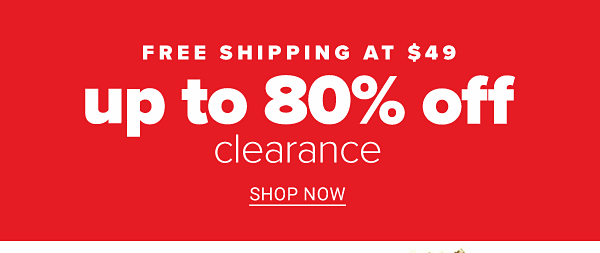 Clearance Up to 80% off - Shop Now