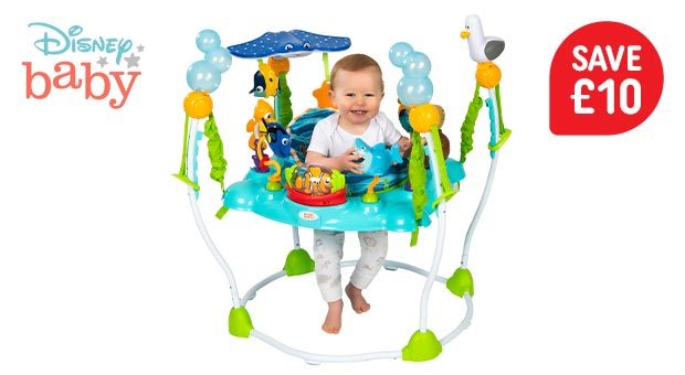Bright Starts Disney Baby Finding Nemo Sea of Activities Jumper
