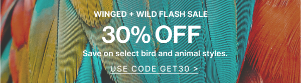 Flash Sale 30% OFF | Shop Now