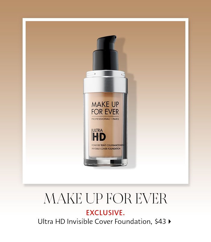 MAKE UP FOR EVER - Ultra HD Foundation