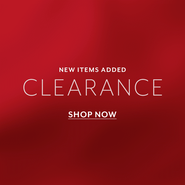 New Items Added - Clearance