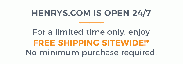 For a limited time only, enjoy FREE SHIPPING SITEWIDE* - NO MINIMUM PURCHASE REQUIRED