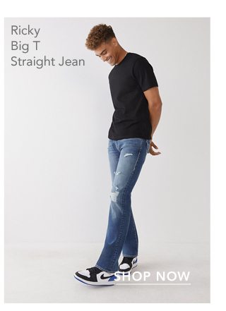 Shop Ricky Big T Straight Jean