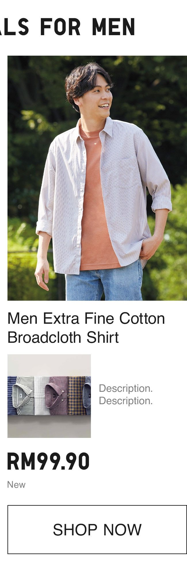 MEN EXTRA FINE COTTON SHIRT