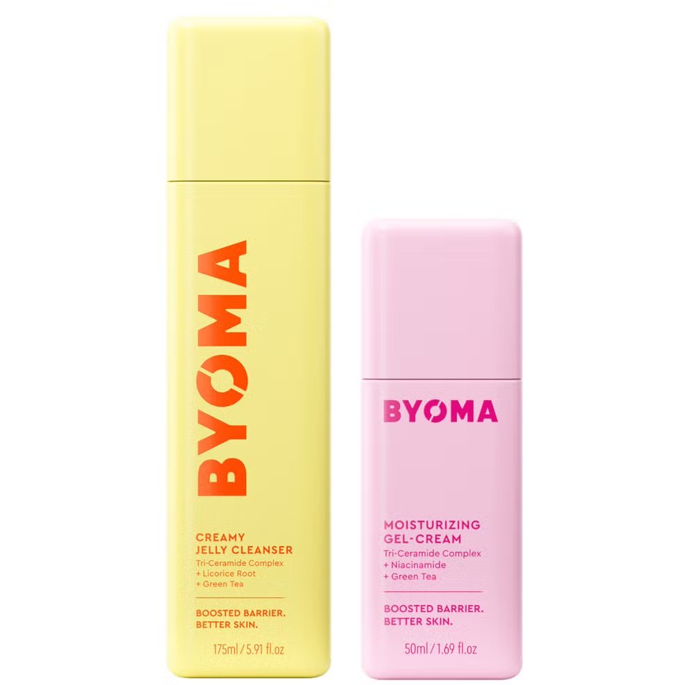 BYOMA Creamy Jelly Cleanser and Moisturizing Gel Cream Bundle