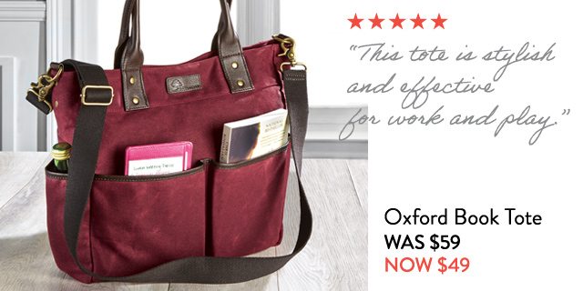 Oxford Book Tote