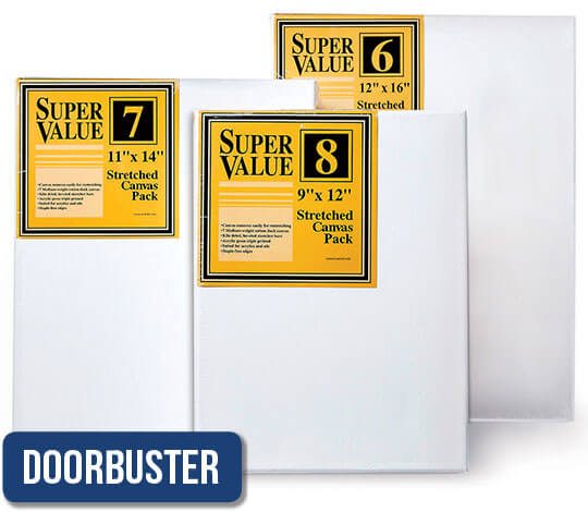 Image of DOORBUSTER Super Value Canvas Packs.