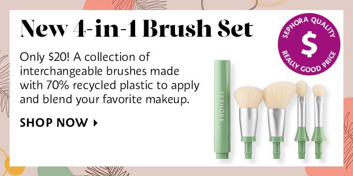 New 4-in-1 Brush Set 