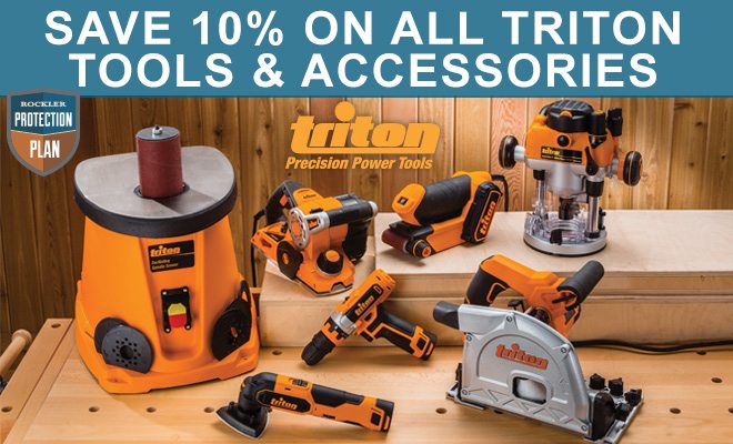 Save 10% on all Triton Tools & Accessories