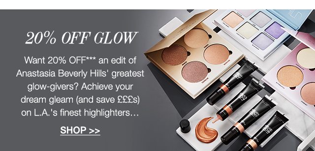 20% OFF GLOW