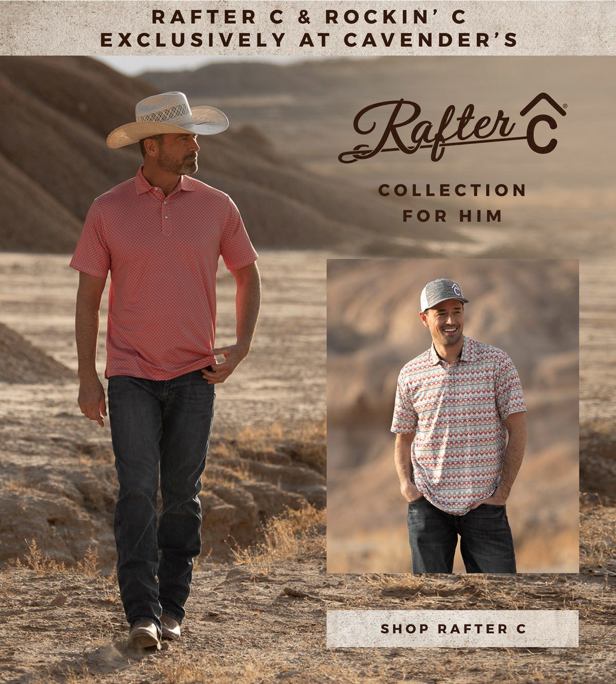 Rafter C & Rockin' C - Exclusively at Cavender's | Rafter C - Collection for Him - Shop Rafter C