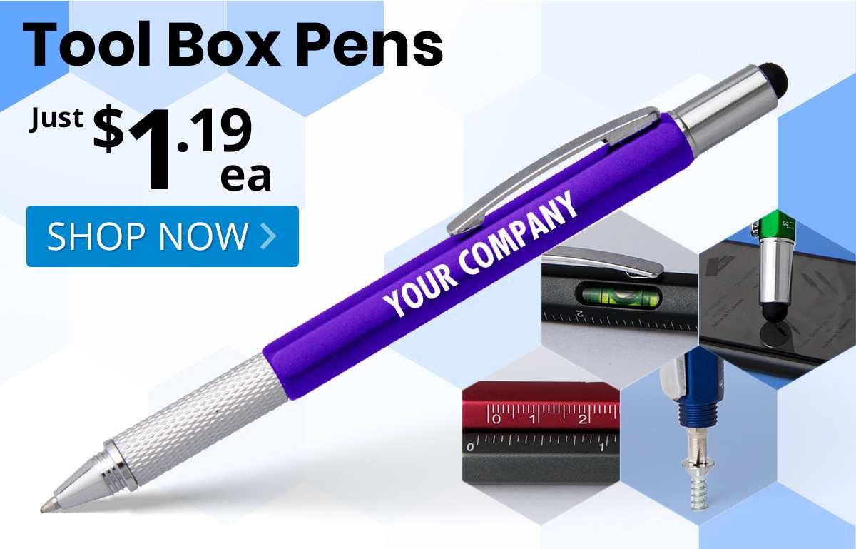 Tool Box Pens for only $1.19 each!