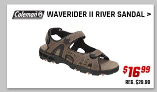 COLEMAN WAVERIDER II RIVER SANDAL