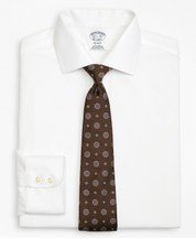 Regent Fitted Dress Shirt, Non-Iron Textured Stripe