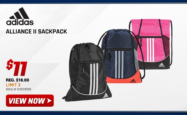 adidas Alliance II Sackpack