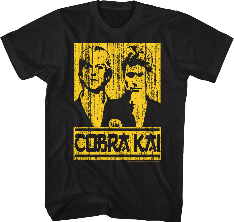 Cobra Kai Johnny and Kreese Karate Kid T-Shirt