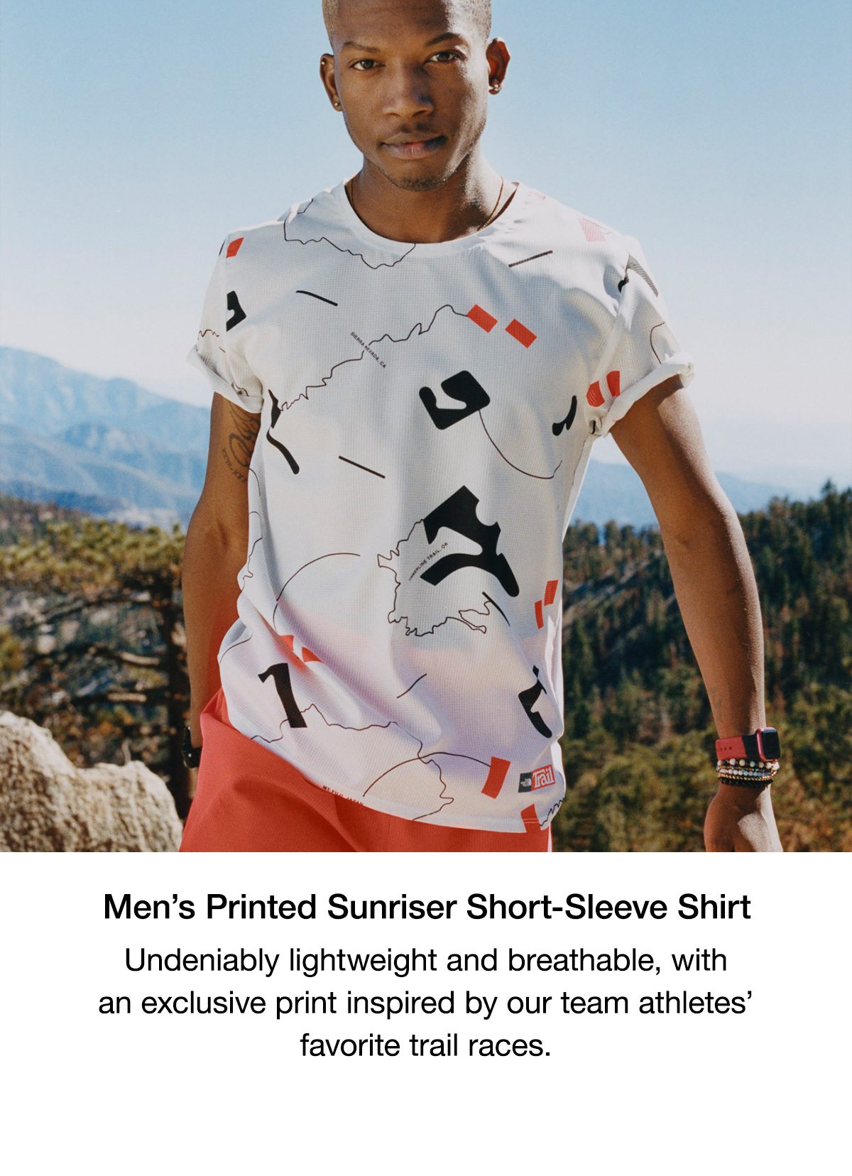 Men’s Printed Sunriser Short-Sleeve Shirt