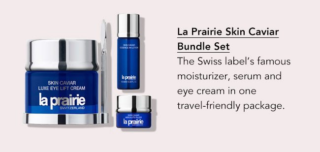 LA PRAIRIE SKIN CAVIAR BUNDLE SET