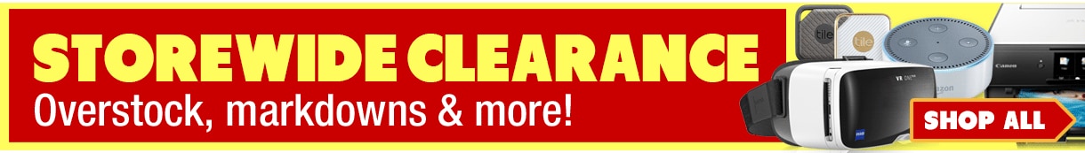 Storewide Clearance - Overstock, markdowns and more!