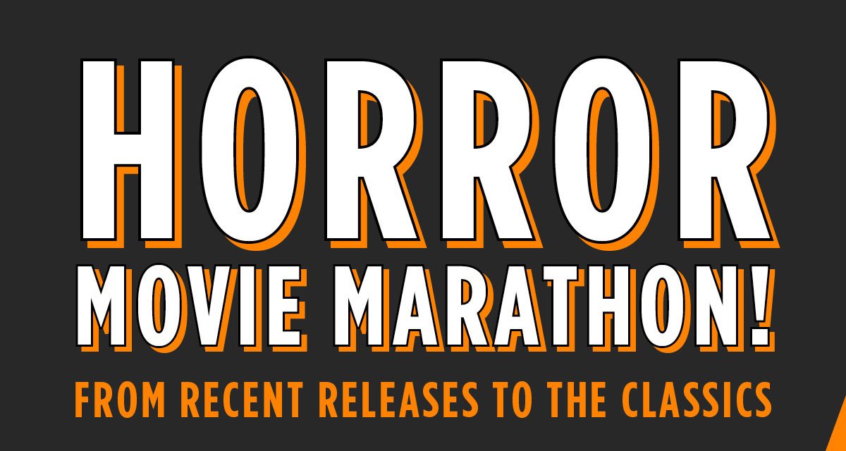 Horror Movie Marathon! Shop the Best in Horror Movies!