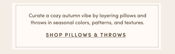 Shop Pillows & Throws