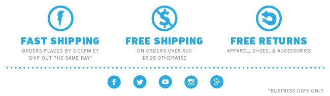 Free Shipping and Free Returns