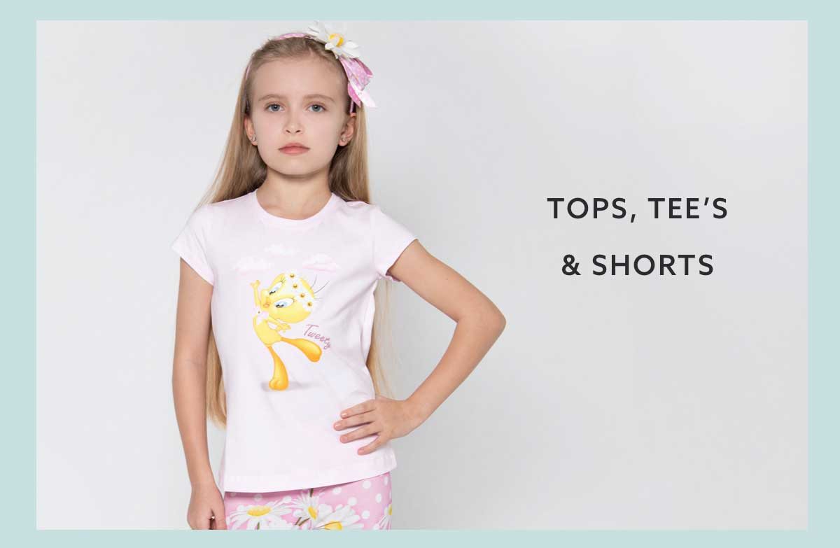 Tops, Tee's & Shorts