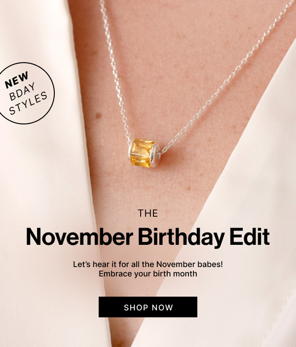 The November Birthday Edit | SHOP NOW