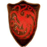 Game of Thrones House Targaryen Sigil Throw Pillow