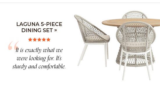 Laguna 5-Piece Dining Set