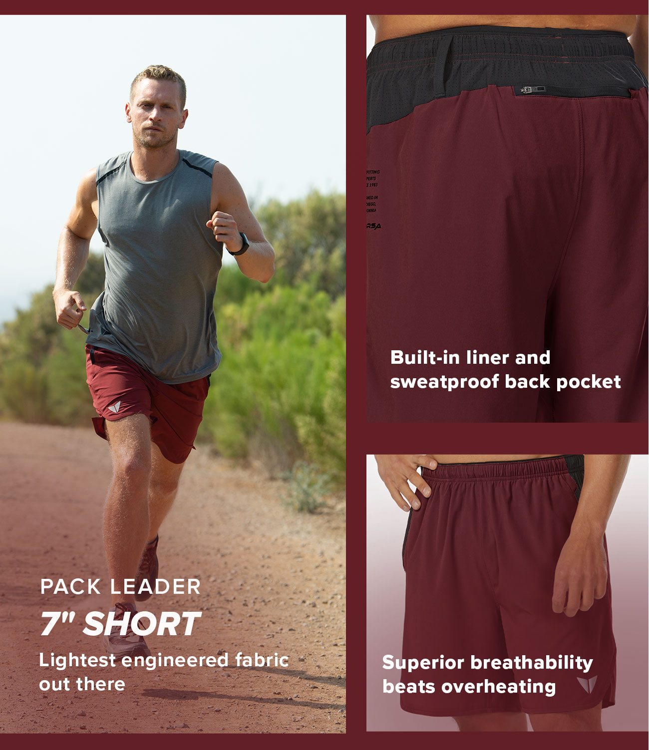 KORSA Pack Leader 7in. Short