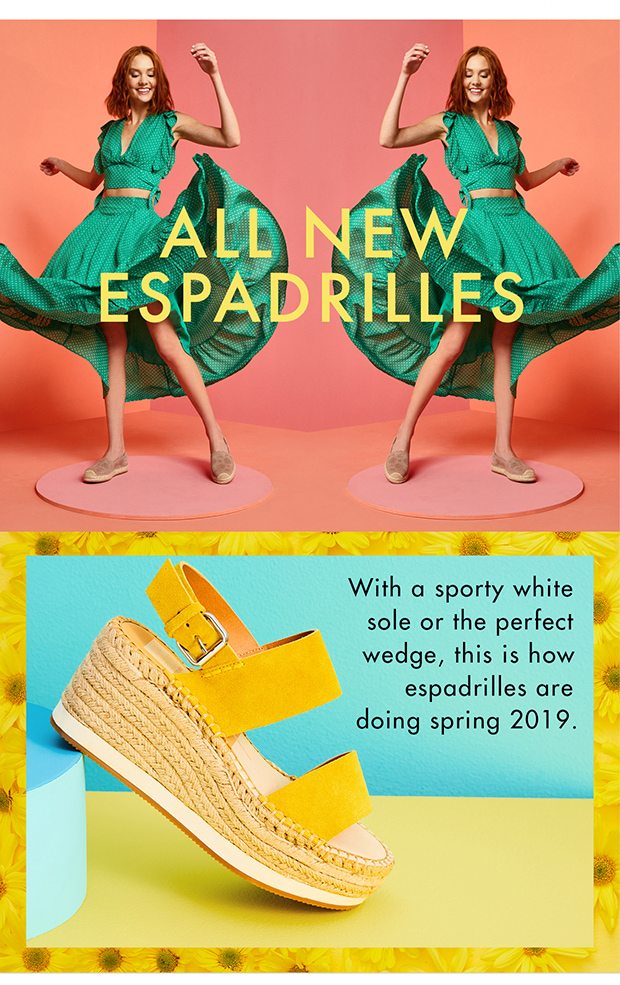 ALL NEW ESPADRILLES