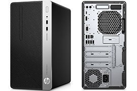 HP ProDesk 400 G4 Intel Core i5-7400 Quad-core Microtower Win10 Pro Desktop