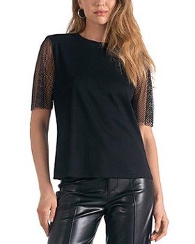 Mesh Sleeve Tee