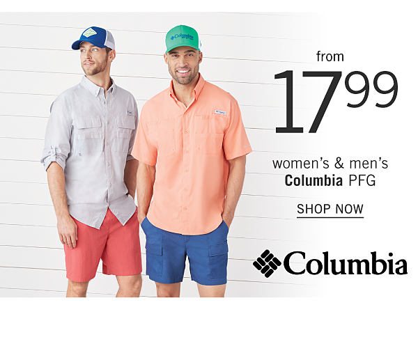 Women's & men's Columbia PFG from $17.99. Shop Now.