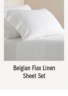 Belgian Flax Linen Sheet Set