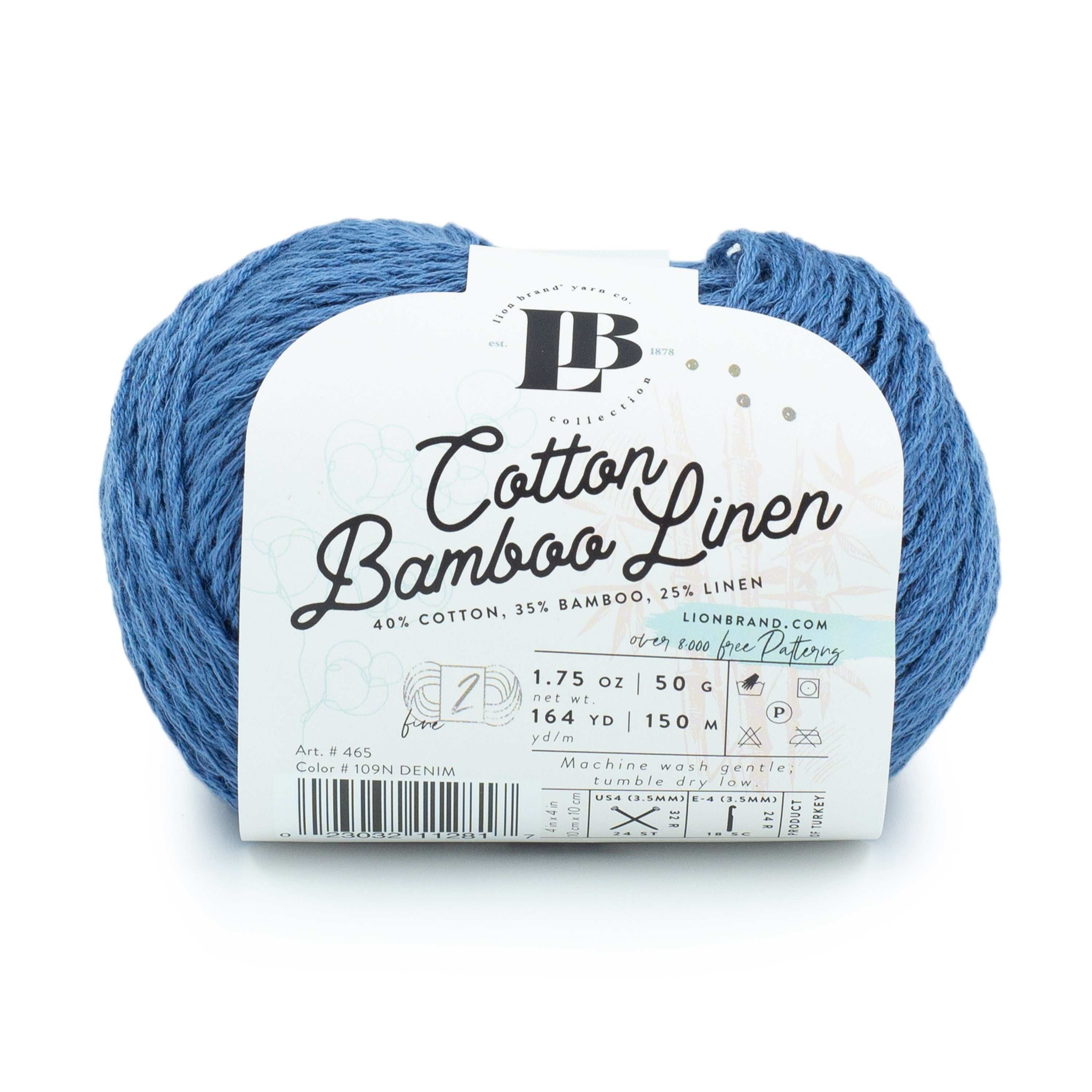 Image of LB Collection® Cotton Bamboo Linen Yarn