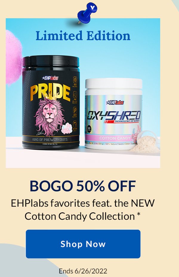 BOGO 50% Off EHPLabs