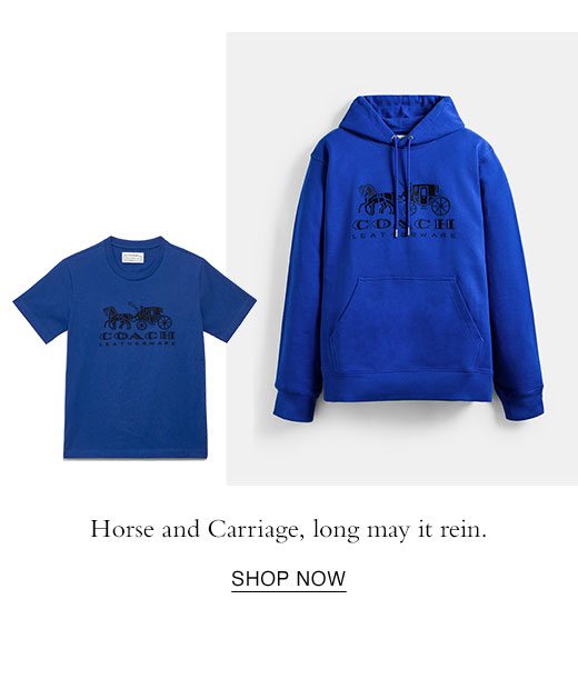 Horse and Carriage, long may it rein. SHOP NOW