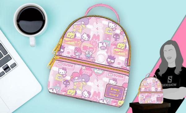 Hello Kitty Kawaii Convertible Backpack (Loungefly)