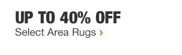 UP TO 40% OFF | Select Area Rugs