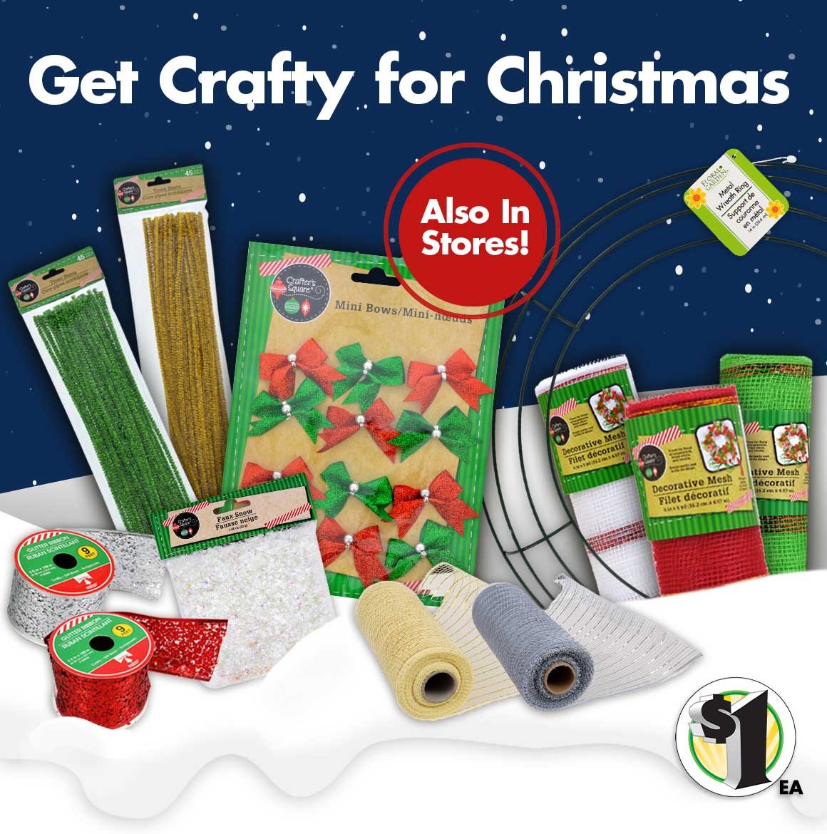 Shop Christmas Craft Supplies!
