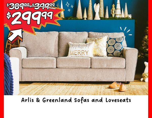 Arlis & Greenland Sofas & Loveseats