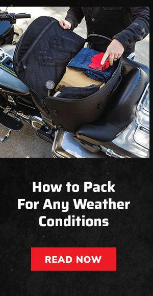 How to pack for any weather conditions